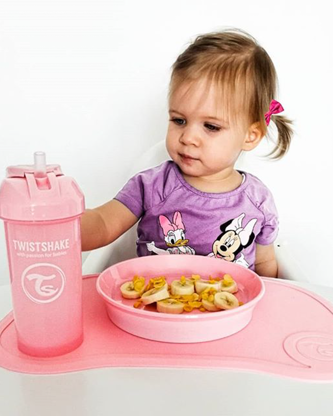 Vaso TWISTSHAKE Twistshake Straw Cup 360ml 12+m Pastel Verde
